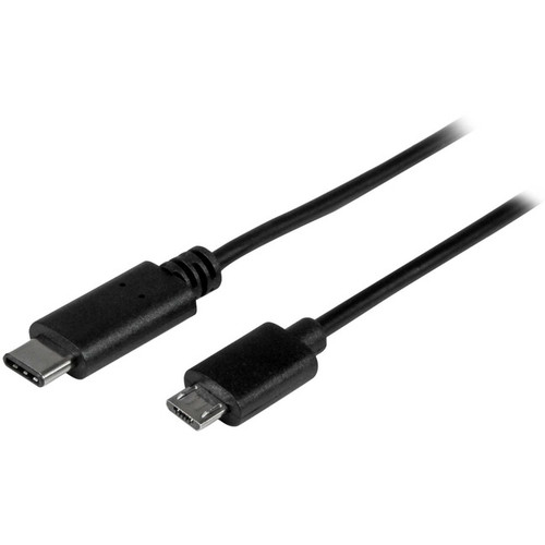 StarTech.com 0.5m USB C to Micro USB Cable - M/M - USB 2.0 - USB-C to Micro USB