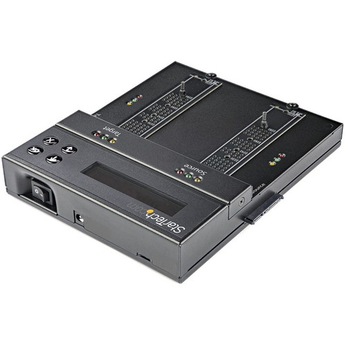 StarTech.com Standalone Dual Bay M.2 SATA/NVMe Duplicator/Eraser, HDD/SSD Cloner