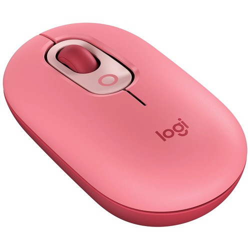 Logitech POP Mouse with emoji - Heartbreaker Rose - Optical - Wireless - Bluetoo