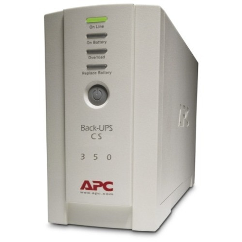 APC Back-UPS CS 350VA - Tower - 8 Hour Recharge - 6.60 Minute Stand-by - 120 V I