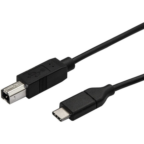 StarTech.com 3m 10 ft USB C to USB B Printer Cable - M/M - USB 2.0 - USB C to US