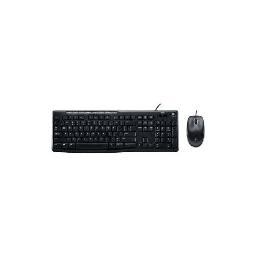 Logitech Media Combo MK200 Keyboard & Mouse - Retail - English Keyboard layout