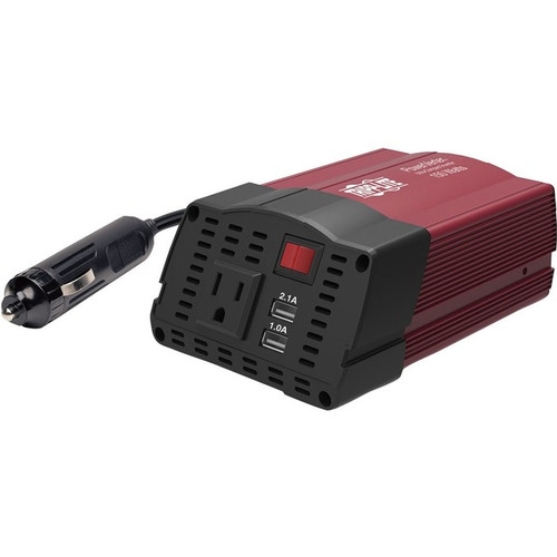 Tripp Lite by Eaton 150W PowerVerter Ultra-Compact Car Inverter with AC Outlet a