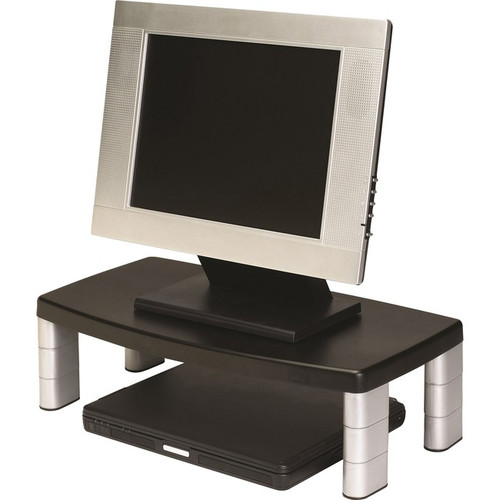 3M Adjustable Monitor Riser Stand - Up to 17" Screen Support - 40 lb Load Capaci