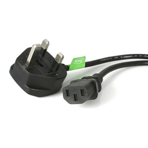 StarTech.com 6 ft Standard UK Computer Power Cord - Power cable - IEC 320 EN 603