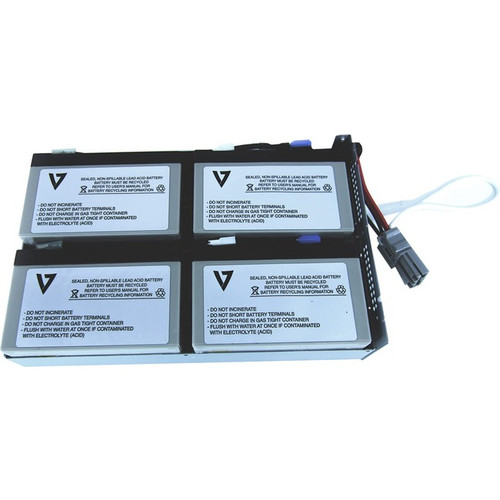 V7 RBC132 UPS Replacement Battery for APC APCRBC132 - 24 V DC - Lead Acid - Leak