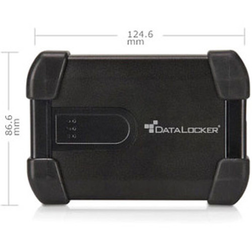 DataLocker H300 Basic 2 TB 2.5" External Hard Drive - USB 3.0 - 256-bit Encrypti