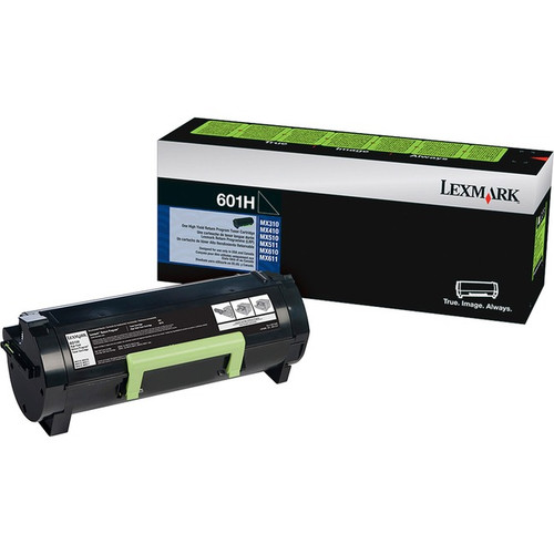 Lexmark Unison 601H Toner Cartridge - Laser - High Yield - 10000 Pages Black - B