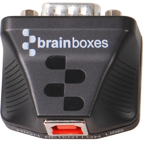 Brainboxes Ultra 1 Port RS422/485 USB to Serial Adapter - External - USB 2.0 - P