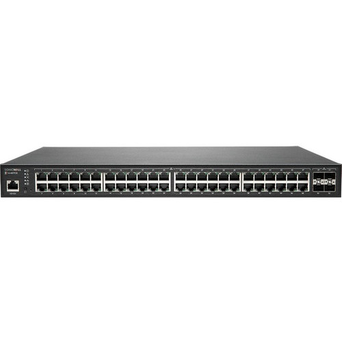 SonicWall Switch SWS14-48FPOE - 52 Ports - Manageable - TAA Compliant - 2 Layer