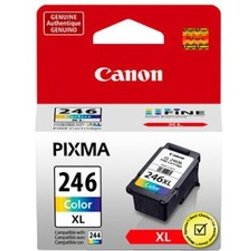 Canon CL-246XL Original High Yield Inkjet Ink Cartridge - Color Pack - 300 Pages