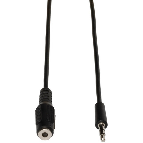 Tripp Lite 25ft 3.5mm M/F Mini-Stereo Audio Extension Cable Shielded 25' - (M/F)