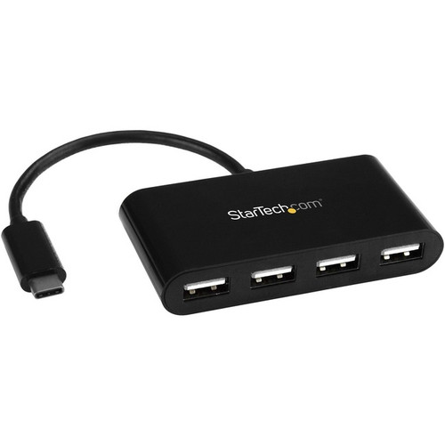 StarTech.com 4 Port USB C Hub - Mini Hub - USB-C to 4x USB-A - USB 2.0 Hub - USB