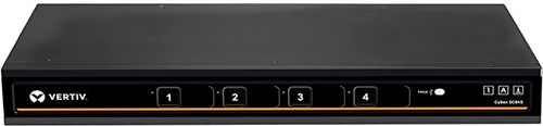 Vertiv Cybex SC800 Secure KVM | 4 Port | Secure Desktop KVM Switch (SC845-001) -