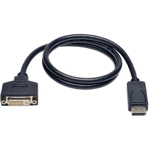 Eaton Tripp Lite Series DisplayPort to DVI Cable Adapter, Converter for DP-M to