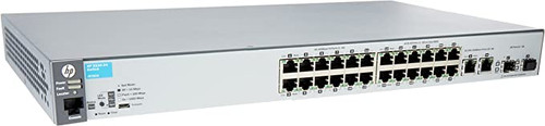 HPE 2530-24 Switch - 26 Ports - Manageable - Fast Ethernet, Gigabit Ethernet - 1
