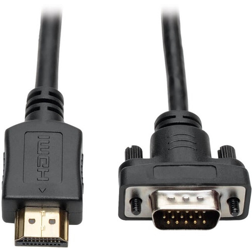 Eaton Tripp Lite Series HDMI to VGA Active Adapter Cable (HDMI to Low-Profile HD