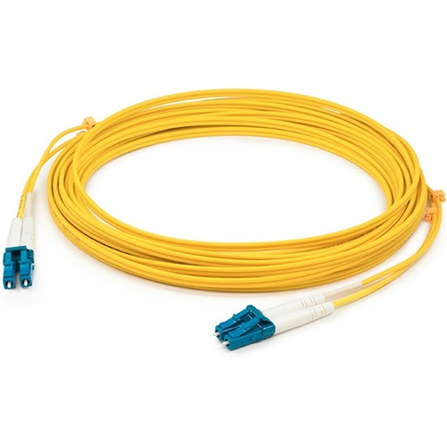 AddOn 10m LC (Male) to LC (Male) Yellow OS2 Duplex Fiber OFNR (Riser-Rated) Patc