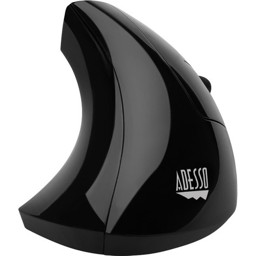 Adesso iMouse E10 2.4 GHz RF Wireless Vertical Ergonomic Mouse - Optical - Wirel