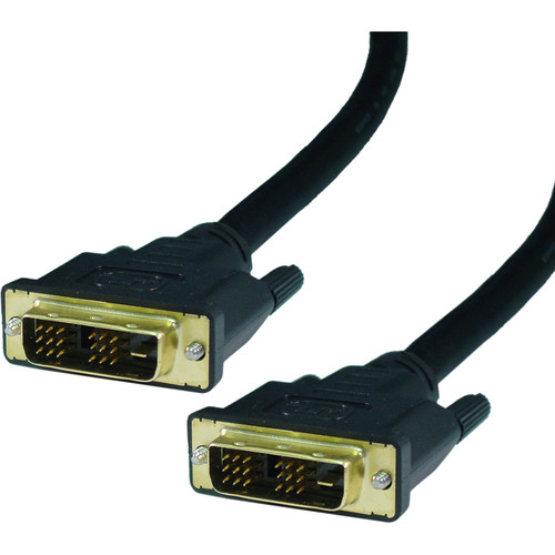 4XEM 15FT DVI-D Single Link M/M Digital Video Cable - 15 ft DVI Video Cable for