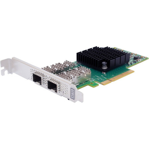 ATTO 25Gigabit Ethernet Card - PCI Express 3.0 x16 - 2 Port(s) - Optical Fiber -