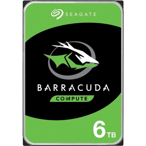 Seagate BarraCuda ST6000DM003 6 TB Hard Drive - 3.5" Internal - SATA (SATA/600)