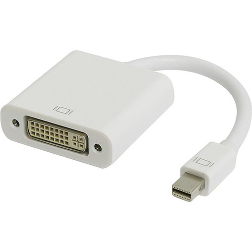 4XEM Mini DisplayPort To DVI-I M/F Adapter - 10" DVI/Mini DisplayPort Video Cabl