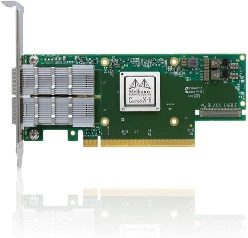 NVIDIA MCX653106A-HDAT-SP ConnectX-6 VPI Adapter Card HDR/200GbE - PCI Express 4