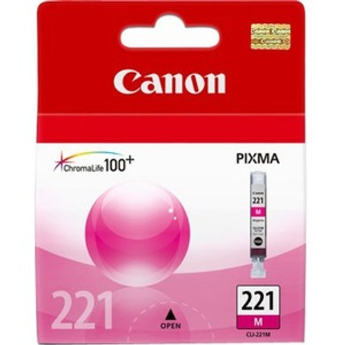 Canon CLI-221 Magenta Ink Cartridge - Inkjet - Magenta