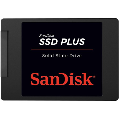 SanDisk SSD PLUS 480 GB Solid State Drive - Internal - SATA (SATA/600) - 535 MB/