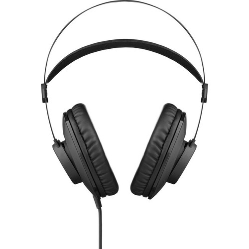AKG K72 Closed-Back Studio Headphones - Stereo - Matte Black - Mini-phone (3.5mm