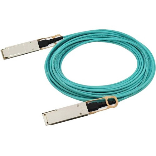 HPE Aruba 100G QSFP28 to QSFP28 7m Active Optical Cable - 22.97 ft Fiber Optic N