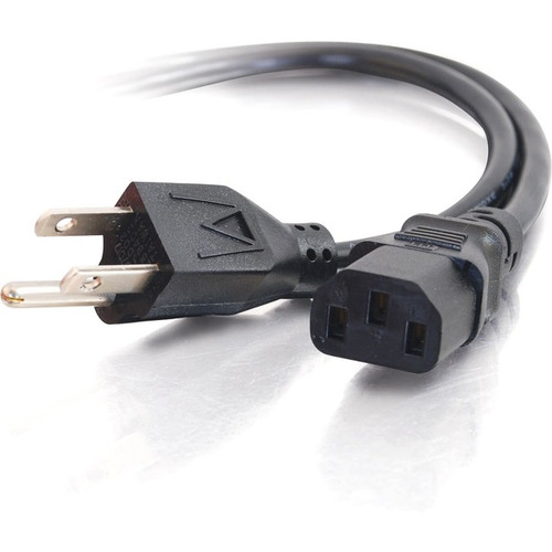 C2G 6ft Power Cord - 18 AWG - NEMA 5-15P to IEC320C13 - Computer Power - Replace