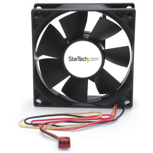 StarTech.com 80x25mm Dual Ball Bearing Computer Case Fan w/ TX3 Connector - Add