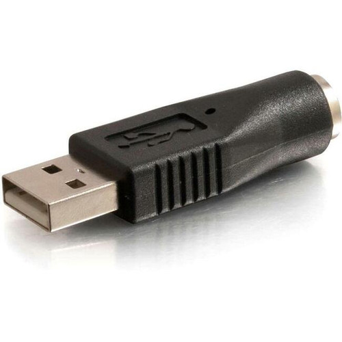 C2G USB Male to PS2 Female Adapter - 1 x Type A USB Male - 1 x 6-pin Mini-DIN (P