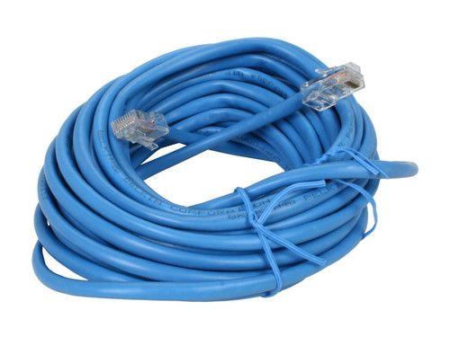 Belkin Cat. 5E UTP Patch Cable - RJ-45 Male - RJ-45 Male - 25ft - Blue