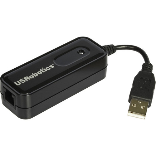 USRobotics 56K* USB Softmodem - USB - 1 x Modem (RJ-11) - 56 kbit/s - ITU-T V.17