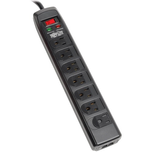 Tripp Lite by Eaton Protect It! 7-Outlet Surge Protector 6 ft. (1.83 m) Cord 144
