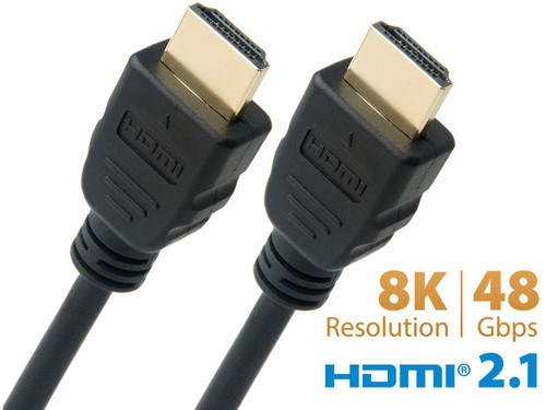 Omni Gear HD-15-21 15 ft. 8K HDMI Cable Ultra HD High Speed 48Gbps HDMI 2.1 Cabl