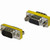 4XEM VGA HD15 Male To Female Adapter - 1 x 15-pin HD-15 VGA Male - 1 x 15-pin HD