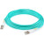 AddOn 1.5m LC (Male) to LC (Male) Aqua OM4 Duplex Fiber OFNR (Riser-Rated) Patch