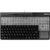 CHERRY SPOS (Small Point of Sale) Touchpad MSR Keyboard - 123 Keys - QWERTY Layo