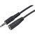 4XEM 10ft 3.5MM Stereo Mini Jack M/F Audio Extension Cable - 10 ft Mini-phone Au