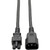Eaton Tripp Lite Series Laptop Power Adapter Cord, C14 to C5 Adapter - 7A, 250V,