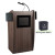 Oklahoma Sound Vision Lectern with Sound & Screen and Rechargeable Battery, Ribb