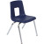 Navy Stack Chair - 18" Seat Height