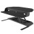 Luxor Pneumatic Corner Pro  Standing Desk Converter - Black (Lux-Cvtr-Pro-Cnr)
