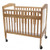 L.A. Baby Arched Window Evacuation Crib with Swing Gate -- Mattress Included(L.A