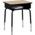 Flash Furniture Student Desk With Open Front Metal Book Box(Fla-Fd-Desk-Gg)