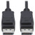 Tripp Lite DisplayPort 1.4 Cable with Latching Connectors 8K (M/M) Black 10 ft.